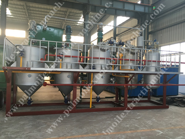 palm oil refining machine 