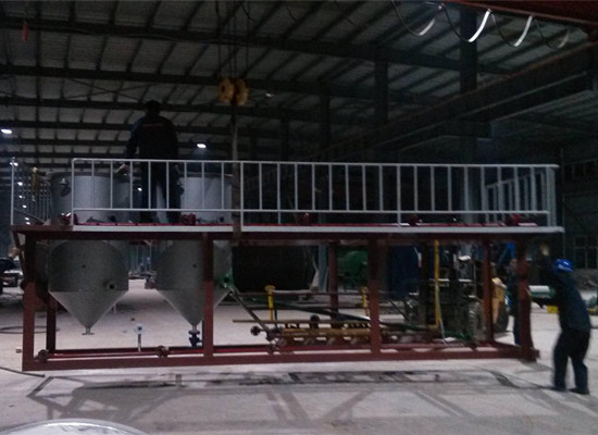load of palm kernel oil refining machine 