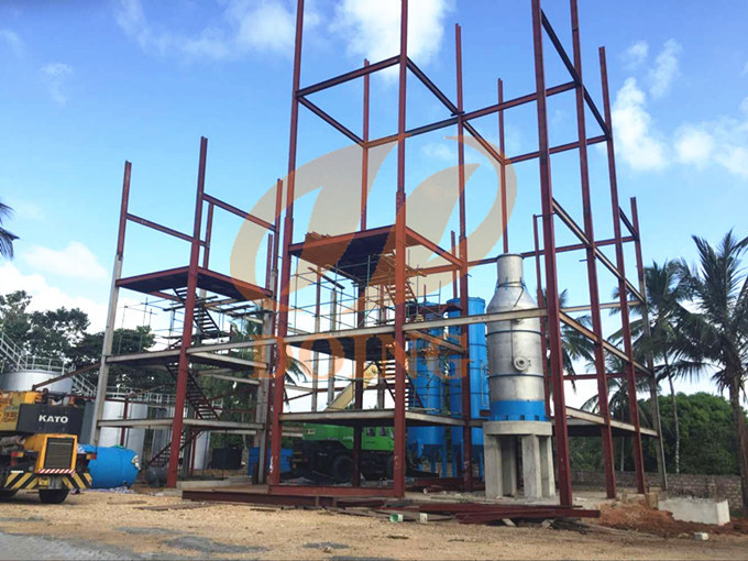 palm oil refinery plant 