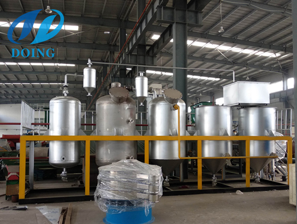 cooking oil refining equipment