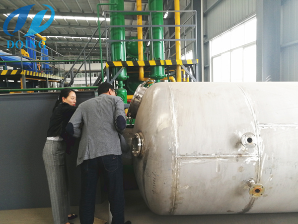 cottonseed oil refinery machine