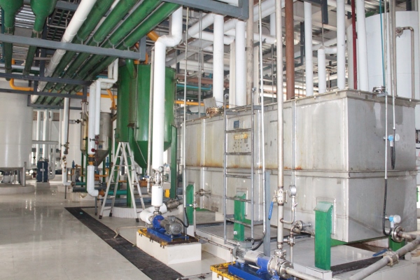 vegetable oil refinery plant
