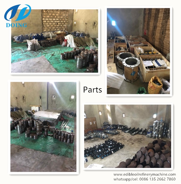 100TPD palm oil refinery and fractionation plant project report in