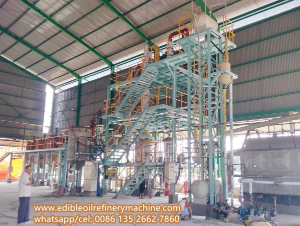 palm oil refinery plant