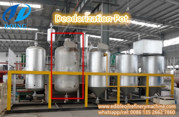 edible oil refinery machinery