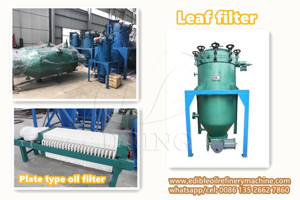 edible oil filter machine