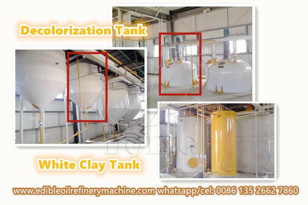 edible oil refinery machine