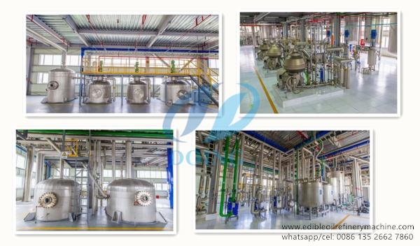 olive oil refinery machine