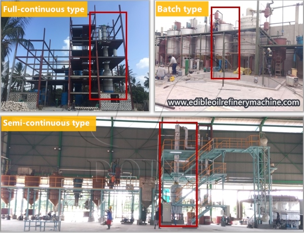 edible oil refinery machine