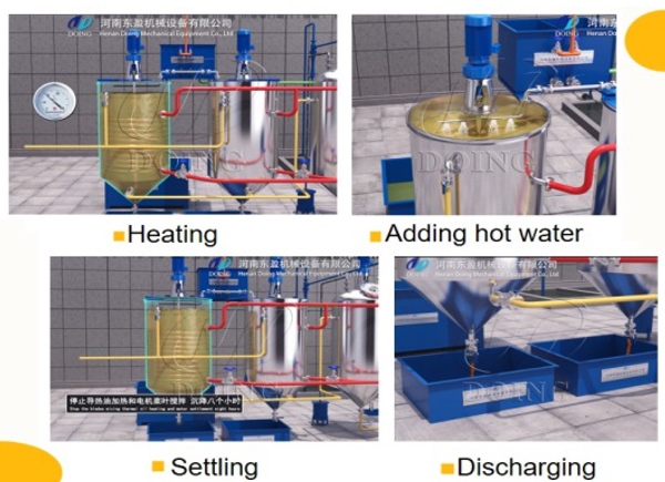 degumming process