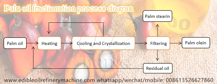 palm oil fractionation process