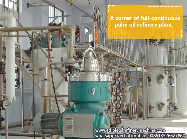 palm oil refinery plant