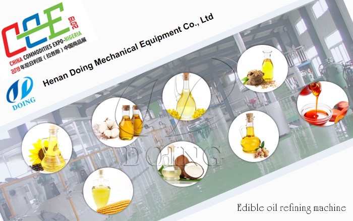 edible oil refining machine