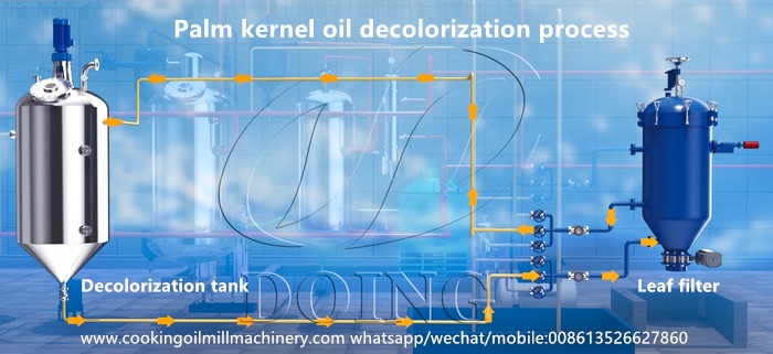 palm kernel oil refining machine