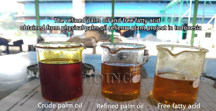 products of palm oil refining