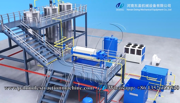 cottonseed oil refining machine