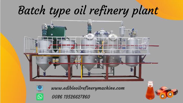 batch type oil refinery plant