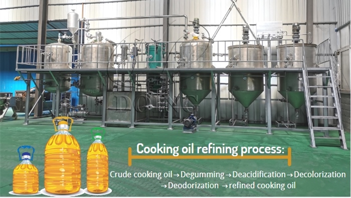 cooking oil refining machine 