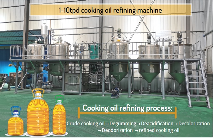 edible oil refinery plant